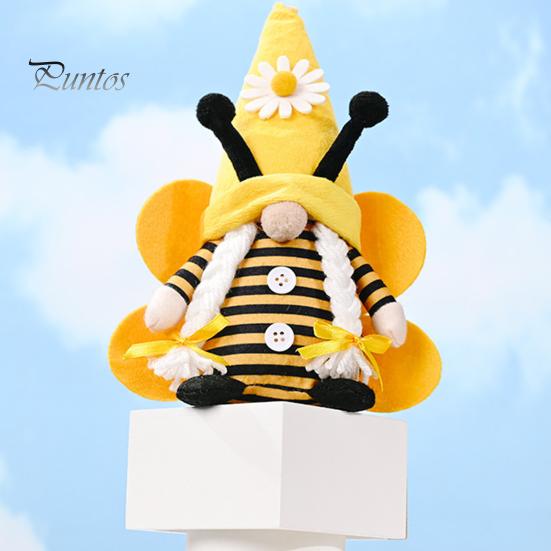 Превосходная привлекательная портативная кукла-гном, украшение для фестиваля медоносных пчел, безликая кукла-гном, товары для дома