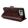 For Asus Zenfone 12 Ultra 5G Leather Case Magnetic Closure Wallet Stand Phone Cover with Crossbody Strap