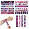 12/24/36 шт. K-pop Браслеты-хлопушки 'Охотники на демонов' Сувениры для вечеринок Браслеты-защелки Мультяшные Аниме ПВХ Браслеты Вечеринка Украшение Подарки