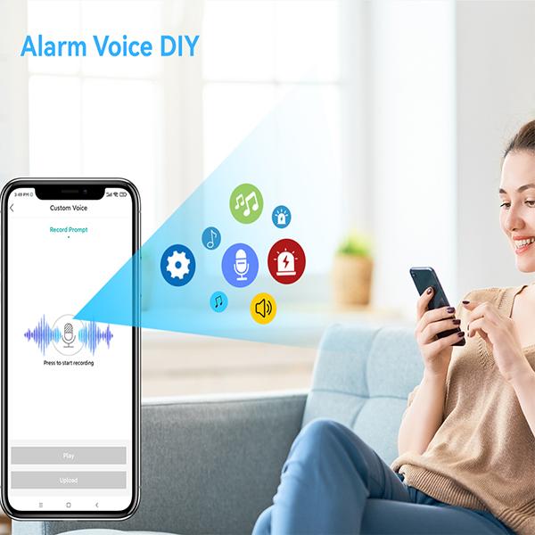 Techage 4MP PTZ WIFI IP Camera Speed Outdoor Wireless AI Security Surveillance IP Camera Full Color Night Two Way Audio ONVIF