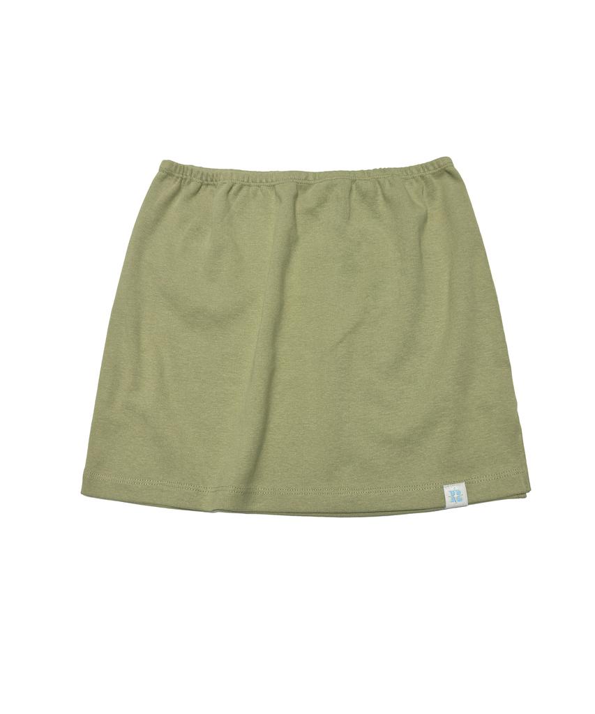 Rustic Levery Rustic Basic Mini Skirt [Olive]