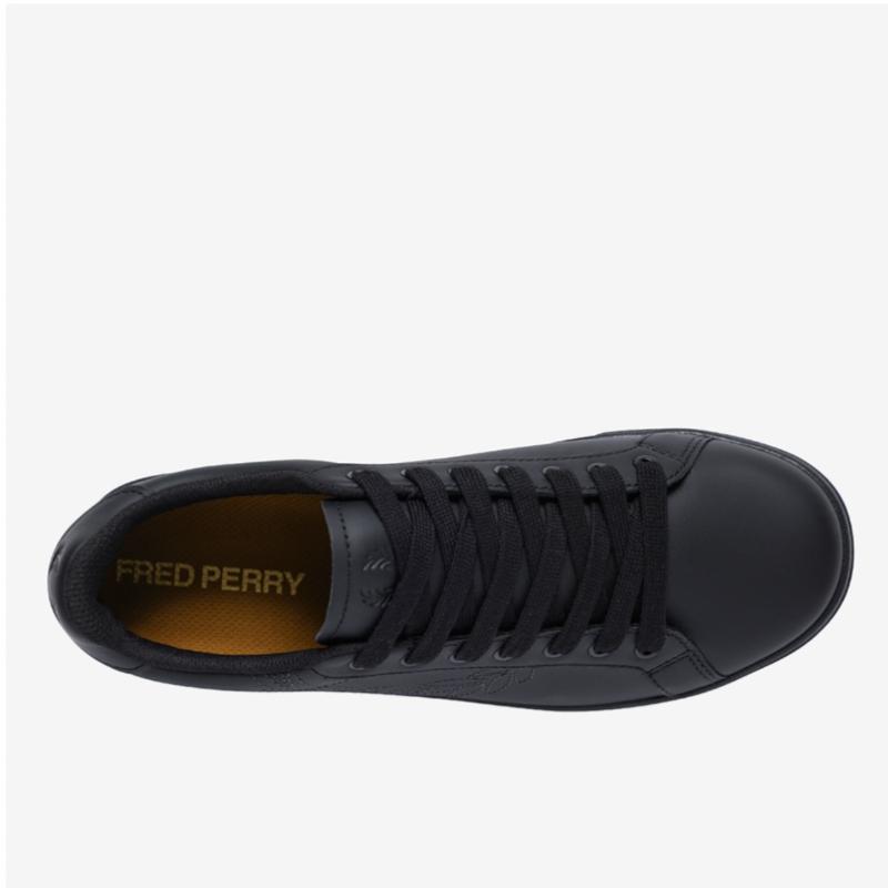 Fred Perry Мужские Кроссовки S B721 Кожаные Вышитые