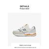 New Balance NB 530 Series Comfortable Versatile Low-Top Casual Shoes Kids Sneaker White Gray PV530GC