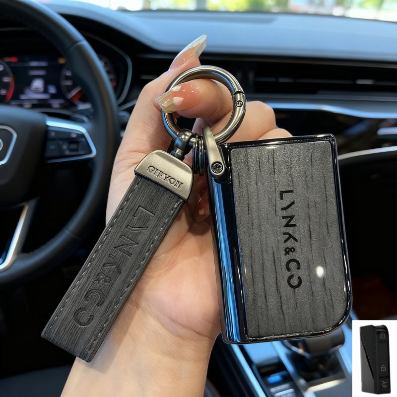 DCT4 High end personalized key case for men and women's car remote control protective case key chainFor LYNK&CO 03/09/01/02/06 /2023
