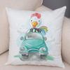 Динозавр Лев Жираф Декоративная наволочка для автомобиля Украшения Офис Гостиная Диван Домашняя наволочка