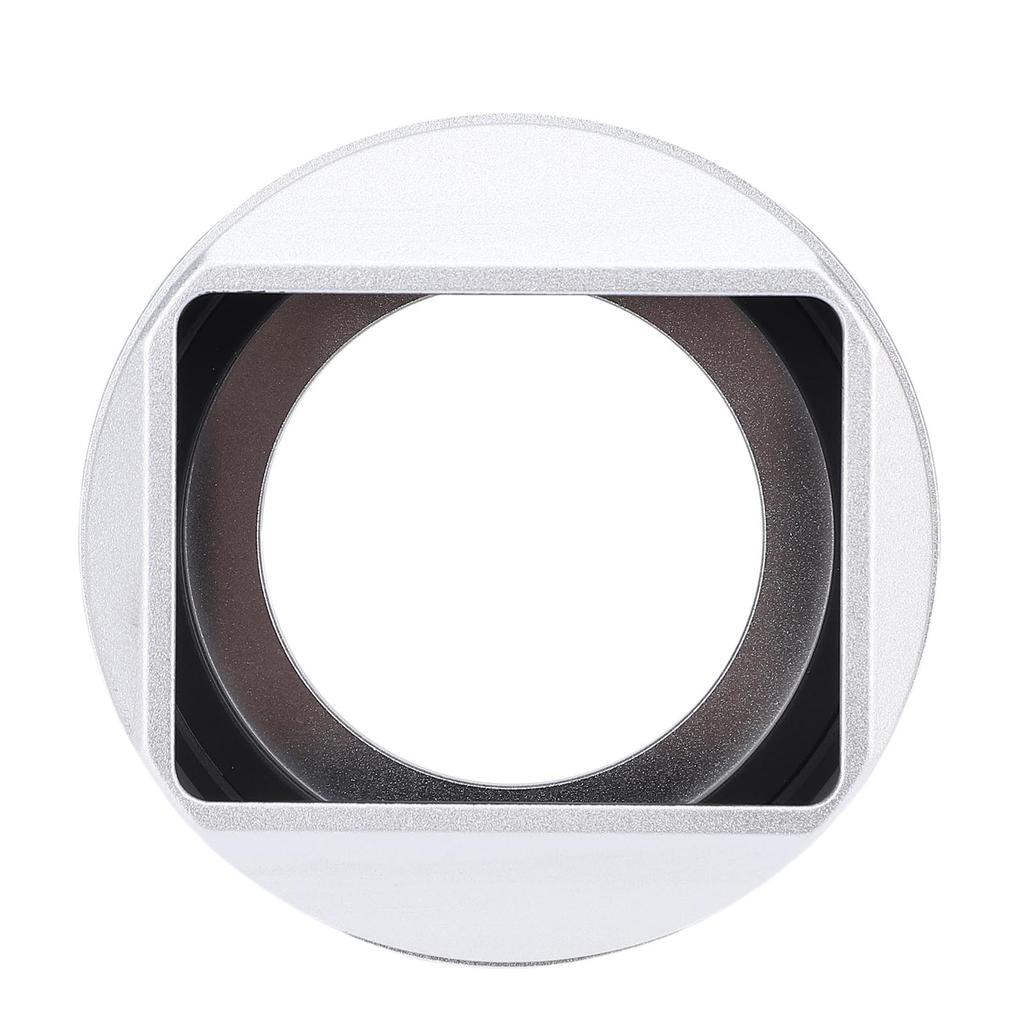   Metal Lens Hood Fit for Fuji X-E5  0VI Aluminium Alloy Retro Black Magnetic Camera Lens Shade