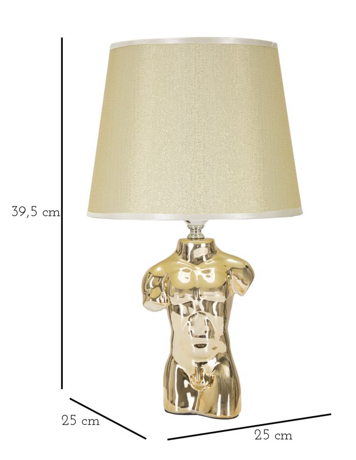 Table Lamp Glam Man Cm 25X42,5