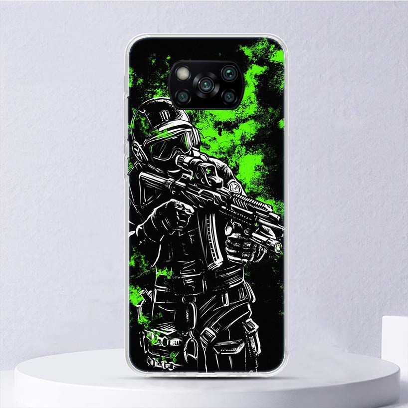 Counter Strike Cs Go Мягкий чехол для Xiaomi Poco X7 X6 X5 X4 X3 Nfc F6 F5 Pro Чехол для телефона F4 Gt F3 F2 F1 M5S M4 M3 M5 Funda Coque