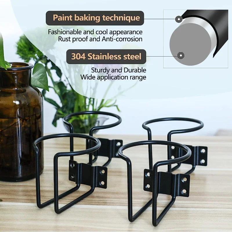 Кольцо для стакана из нержавеющей стали для лодки, держатель для напитков, универсальный держатель для напитков для морской яхты, грузовика, автофургона, автомобиля, прицепа, крепеж