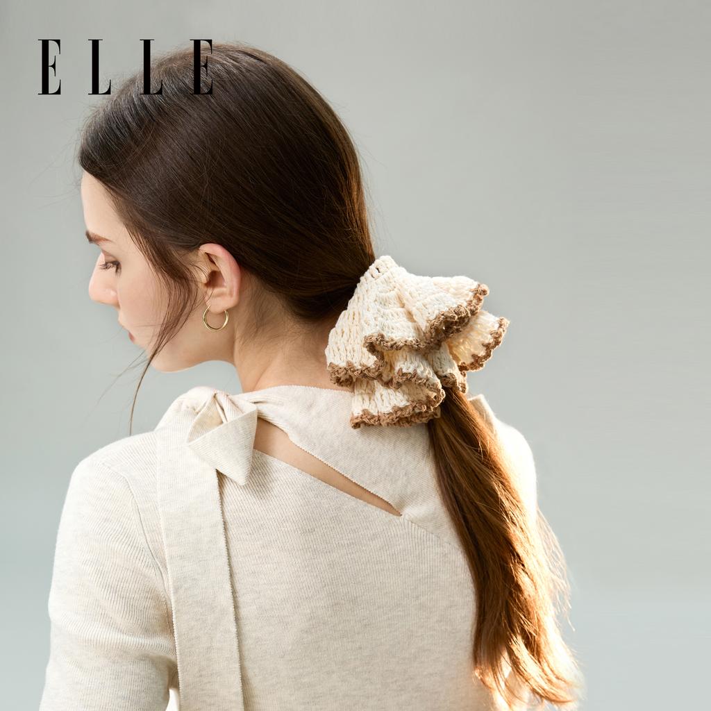 ELLE 100% Cotton Hand Hook Flower Headband