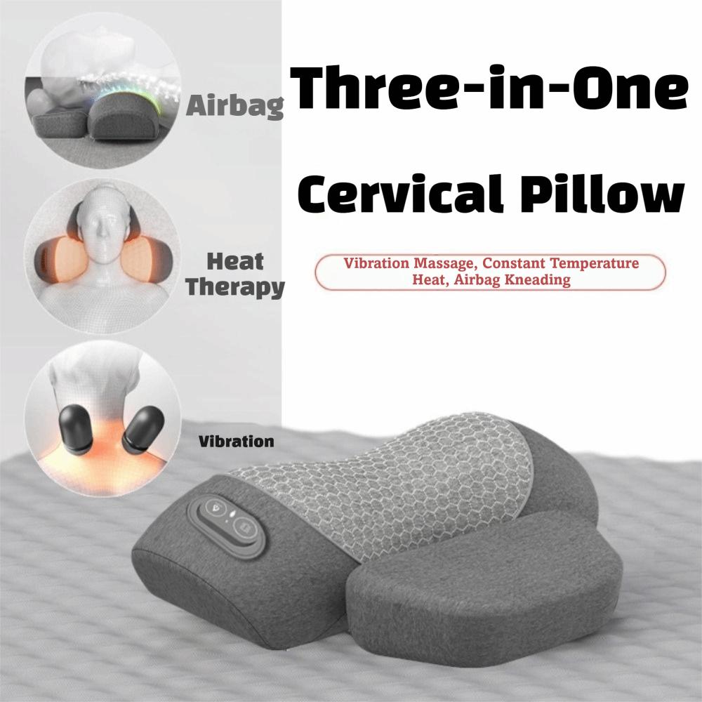 Heating Function 3-in-1 Back Massager Multi-functional Lower Back Massager Bed Sleeping
