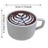 Mini Sculpture Coffee Spill Fidget Toy Portable Size Coffee Cup Sensory Toy  Activity