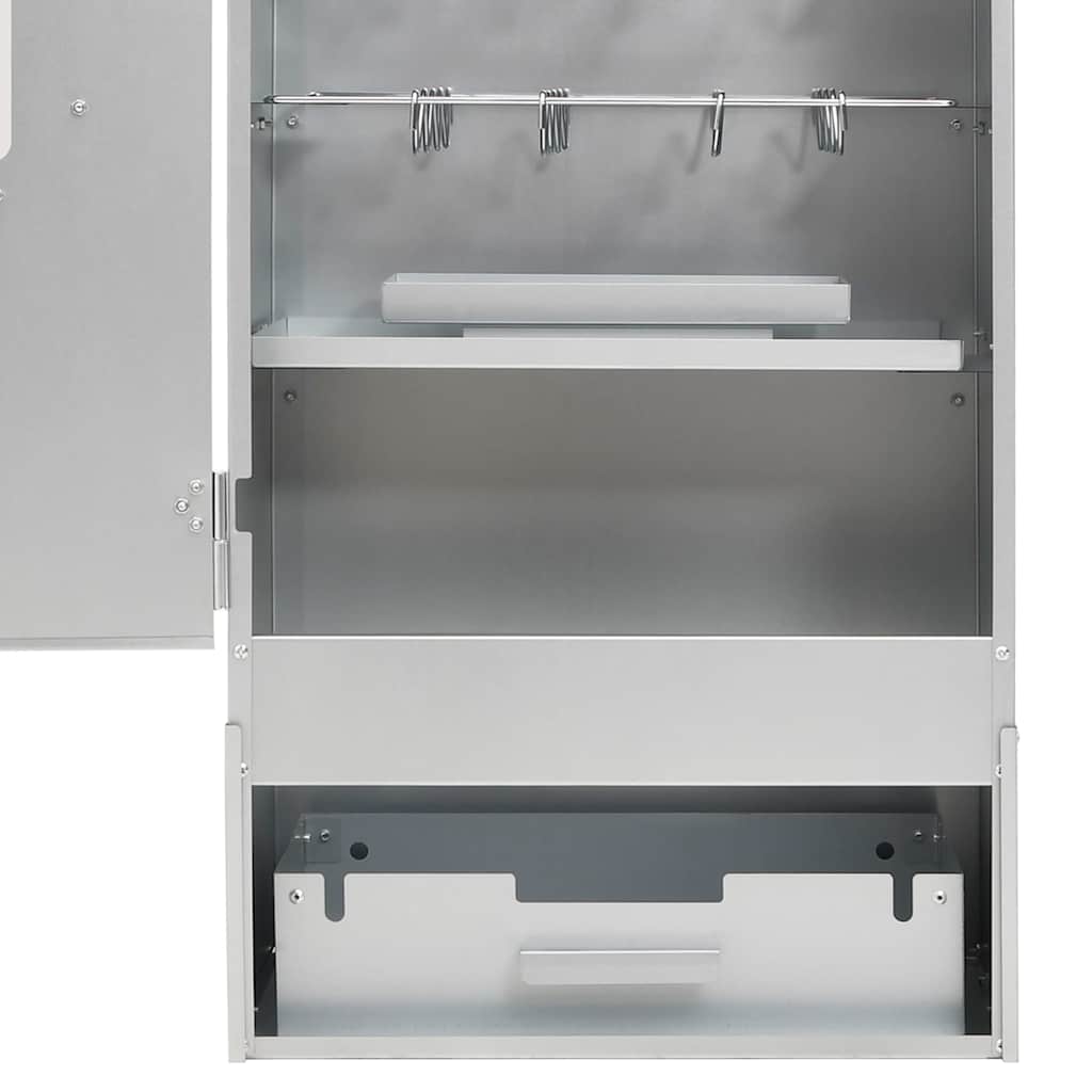 Smoker with Table Galvanized Steel