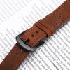 Ремешок для смарт-часов Crazy Horse из натуральной кожи в стиле ретро, ​​18 мм, 20 мм, 22 мм, высококачественная коровья кожа с быстросъемным креплением.
