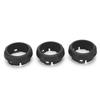 3pcs Air Conditioning Switch Knob Covers Rings Replacement for Land Rover Discovery 4 Sport