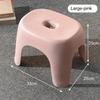 Plastic Small Stool Stackable Thick Stool Household Plastic Multifunctional Portable Bathroom Stool