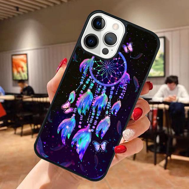 Ловец снов акварель Чехол для телефона Для iPhone 14 15 16 13 12 Mini Max Чехол Для Apple 11 Pro Max 8 7 Plus SE2020 Coque