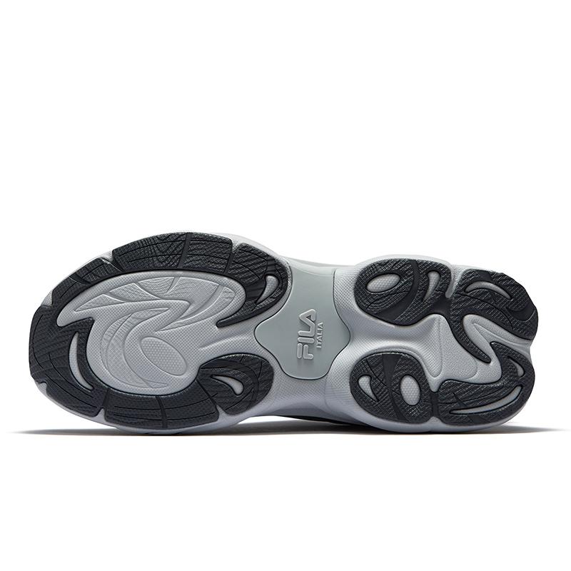 Fila Fusion Кроссовки Force DX Gravity Модные Универсальные Ткань Синтетическая Кожа Низкие Повседневные Беговые Кроссовки Мужские кроссовки Космический-Серебристый T12M521101FBS