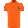 Polo Вышитая футболка поло с коротким рукавом с логотипом Big Pony Мужские топы MNPOKNI1N810426-B92