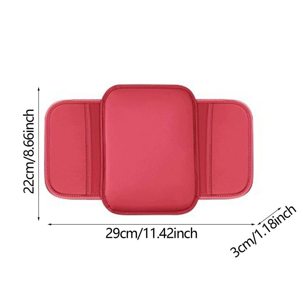 Car Center Console Cover Arm Rest Cushion Protector Universal Premium Comfortable Auto Armrest Cover for Car SUV Sedan
