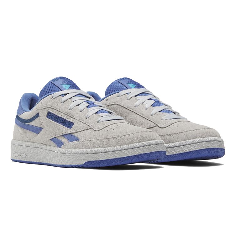 Reebok Кроссовки Club C 85 Vintage Мужские Меловой Белоснежный Коричневый Ретро Стиль Жизни 100074165