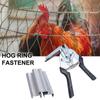 Chicken Mesh Cage Animal Cage Hog Ring Pliers 600pcs M Clips Pig Ring Pliers Cage Tong  Chicken
