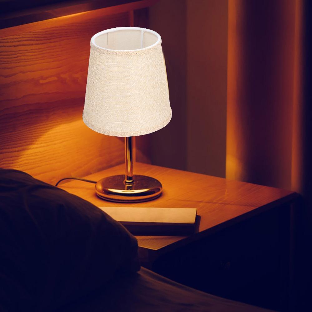 6PCS 5.5 inch Height Lamp Cover Fabric Small Lamp Shades Unique Chandelier Lamp Shades  Table Lamp