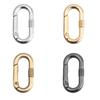 Accessories Snap Bottle Hooks Handbags Clips Spring Oval Rings Outdoor Carabiner Bag Belt Buckles