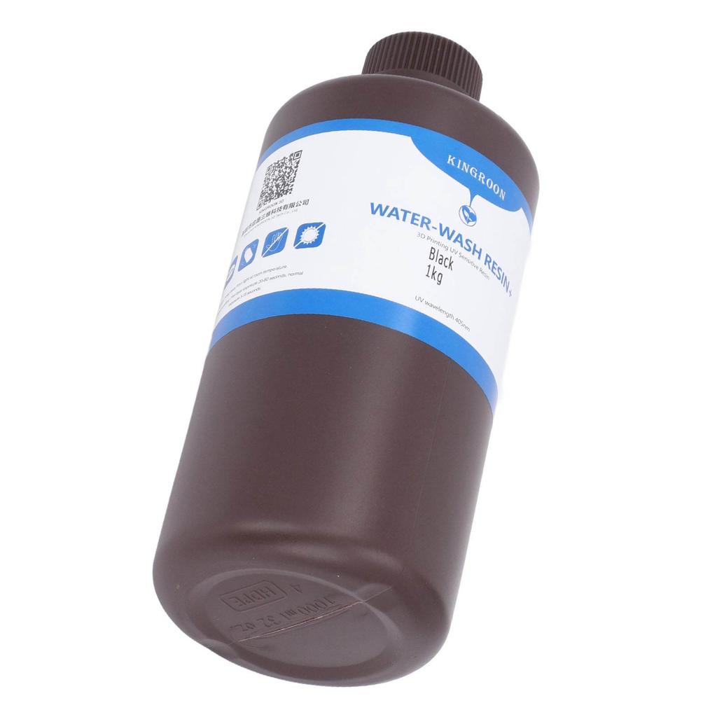 Смола для 3D-принтера, литьевая фотополимерная УФ-отверждаемая смола для LCD DLP SLA 3D-принтера, черная, 1000 г