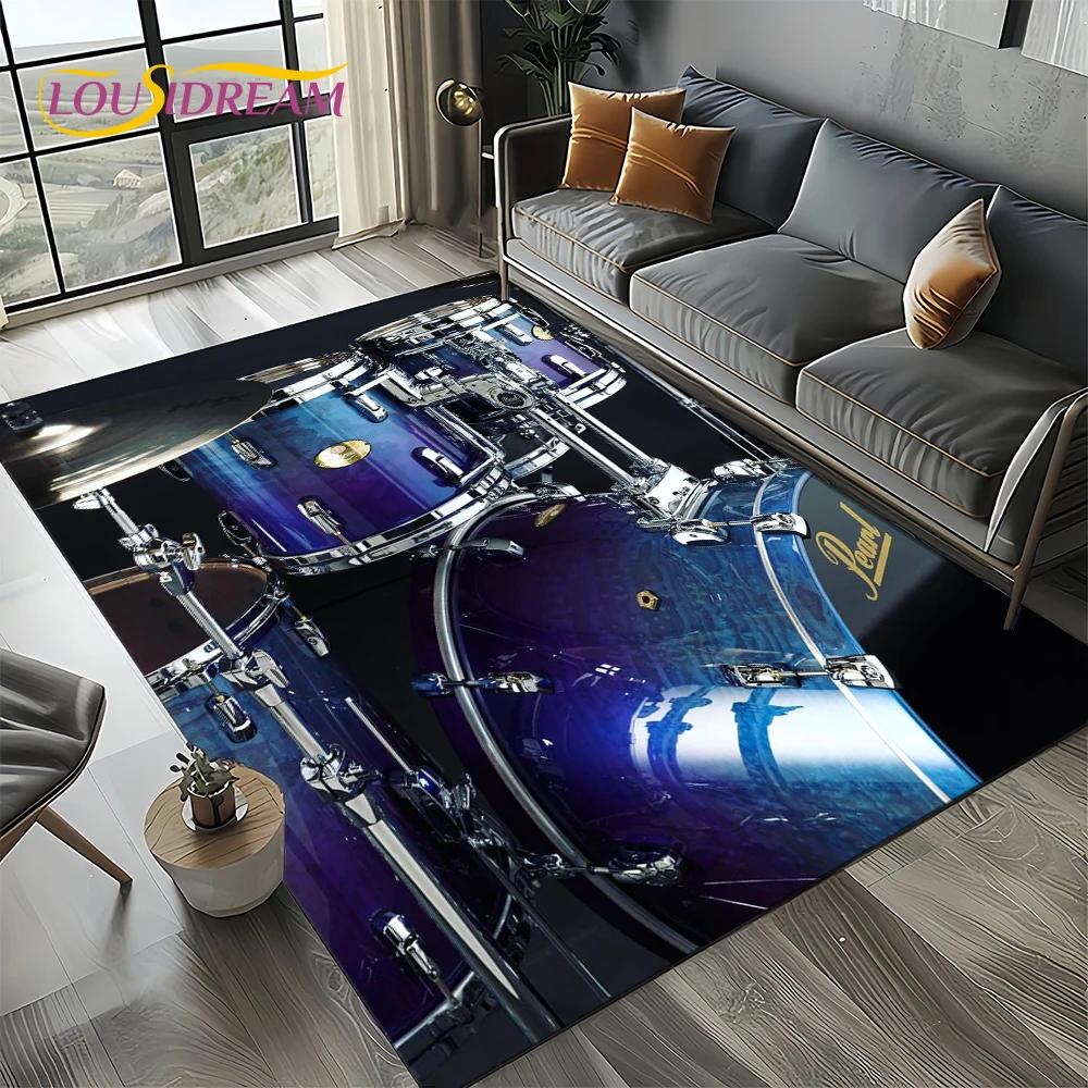 27 Стиль Новый Тарелка DW Ударная установка Ударная установка Музыкальные инструменты Ковер Коврик для Гостиной Спальни Дома Дивана, Детский Нескользящий Напольный Коврик