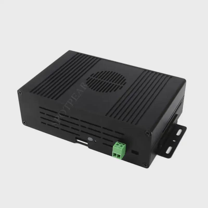 Комплект корпуса для Raspberry Pi 5 A: Особенности PCIe к Gigabit Ethernet со всеми интерфейсами, расположенными на одной стороне.