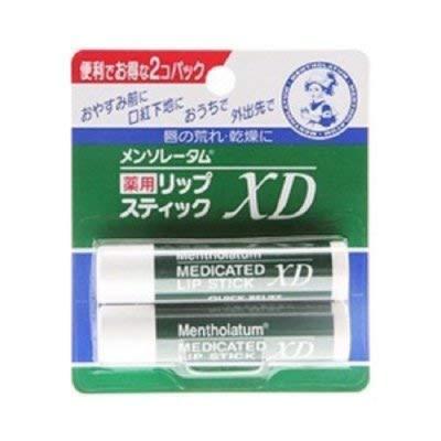 Лечебная помада Mentholatum XD, 2 шт. (2 куска)