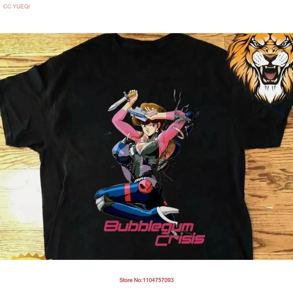 Rare Vintage 1991 Bubblegum Crisis Kenichi Sonoda Anime 90_s T Shirt vintage Washed Casual Stretched Comfortable Versatile