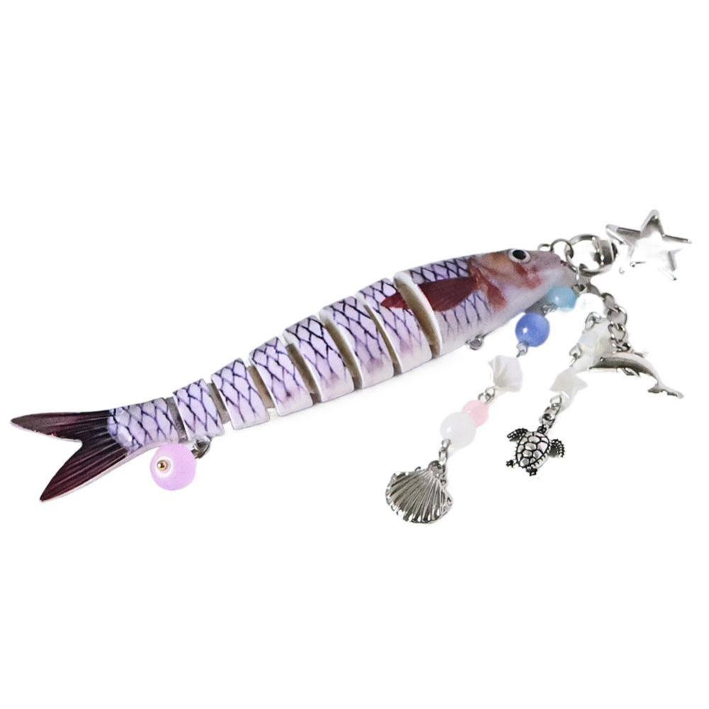 Phone Lanyard Handmade Fish Keychains High-precision Fish Bait Lanyard Jewelry Gift