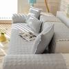 Sofa Cushion Four Seasons Universal Simple and Modern Fabric Craft Living Room Light Luxury Non-Slip Seat Cushion Sofa Cover Slipcover Thickened