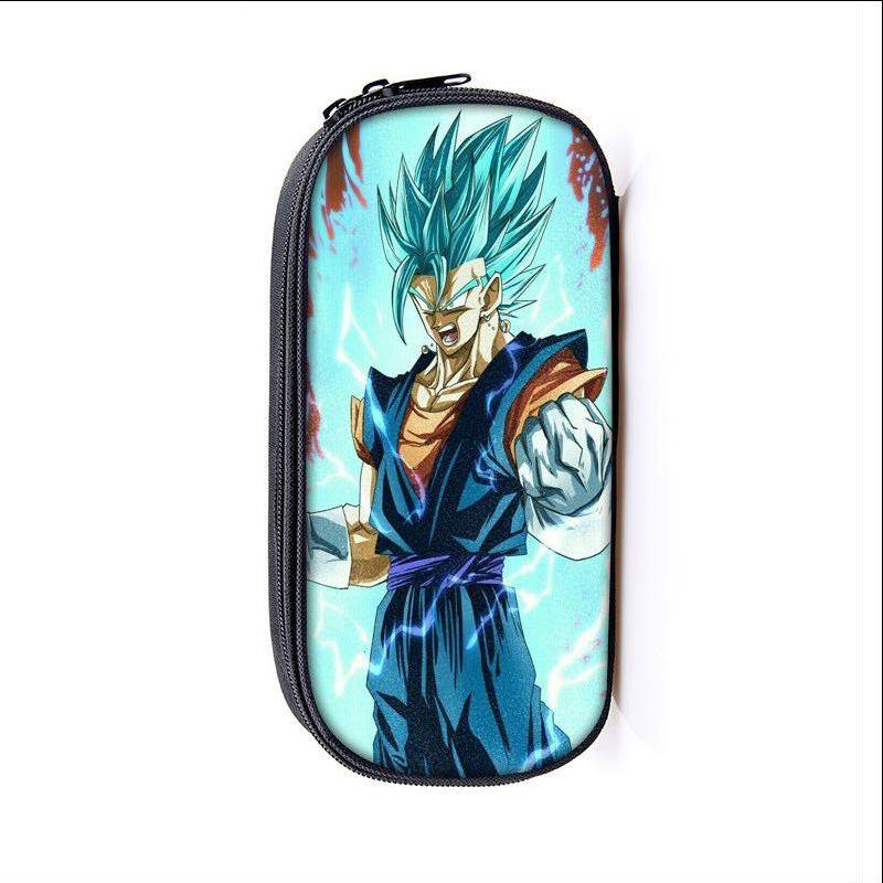 Аниме Dragon Ball Сон Гоку Мультяшный Пенал Большой Вместимости Модные Сумки для Ручек для Мальчиков и Девочек Школьные Принадлежности Канцелярский Пенал