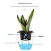 Devodo Self-Watering Resin Planter Pots (3-Pack)