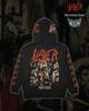 Худи свитшот Slayer Reign in Blood Мужской Женский Оверсайз Y2k Флис Уличный Свитшот Американская Death Metal Группа Женская Мужская Одежда
