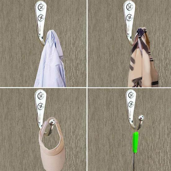 10 шт., винтажные крючки для вешалок для ванной и кухни, пальто, одежды, полотенец, настенная дверная вешалка