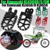 For Kawasaki KLX300R KLX300S KLX300SM KLX650 KLX650R KLR650 KLX 300R 300SM KLR 650 Accessories Footrest Footpegs Foot Pegs Pedal