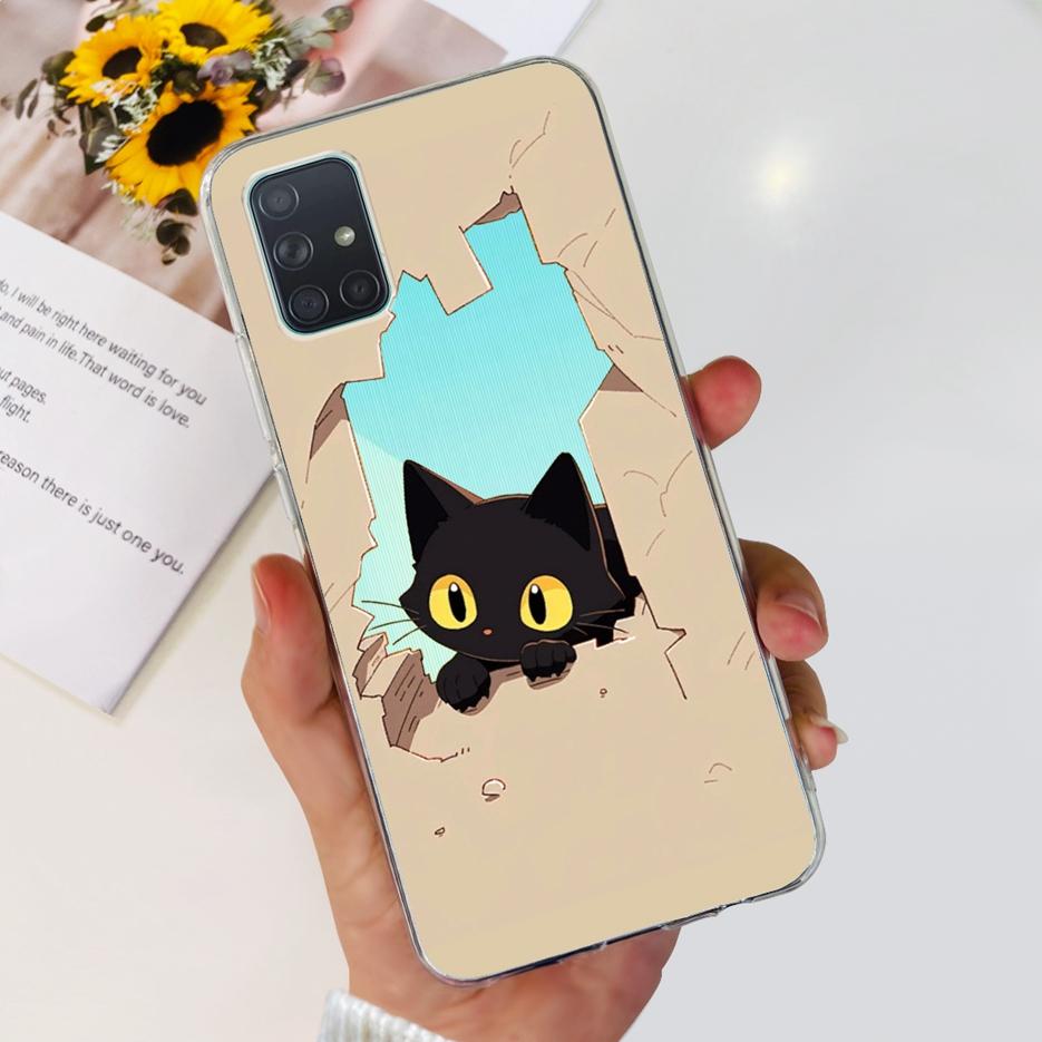 For Samsung Galaxy A31 A41 A51 A71 Case Cute Fashion Painted Cover Soft TPU Phone Case For Samsung A31 A41 Galaxy A51 A71 Bumper