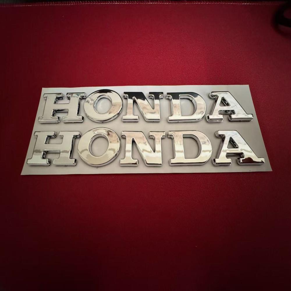 AAAMC1 Наклейка Honda Трехмерная Гальваническое покрытие Буквы HONDA Водонепроницаемый Логотип для Мотоцикла Подходит для PCX160CBR650и Других Моделей