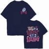 2026 Summer Be Happy Lift Heavy Tee Shirt For Unisex Funny Workout Weightlifting Graphic Tops Gym Short Sleeve Tshirts