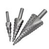 Pagoda Drill Screw Drill Core Drilling Tool High Speed Steel HSS Spiral Grooved Metal Steel Step Drill Bit 4-12 4-20 4-32