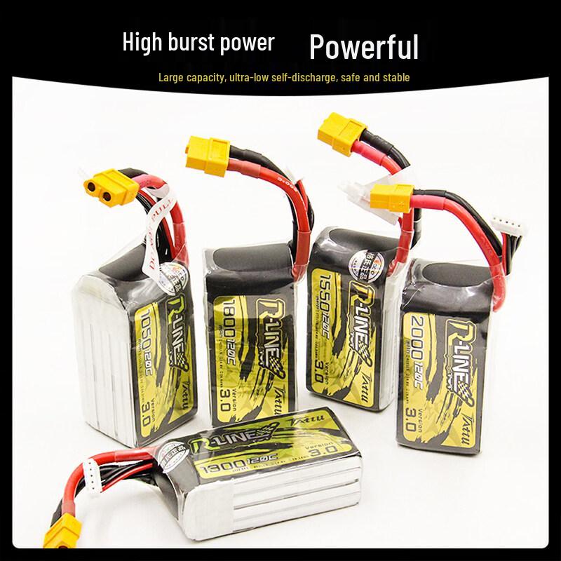 FPV Lipo аккумулятор Gens Ace Rline Gold Brick 3.0 120C