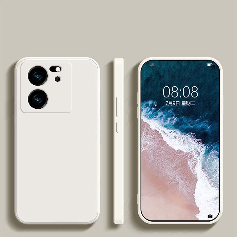 Для Mi 13T 13 T Mi13T Pro Чехол Роскошный квадратный жидкий силиконовый чехол для телефона Xiaomi Mi 13T Mi 13 T Pro Mi13T Pro 5G Мягкая задняя крышка