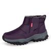 Fashion Women's Boots Unisex Winter Shoes Women Waterproof Snow Boots Female Slip On Casual Shoe Plush Footwear Men's Ankle Botas