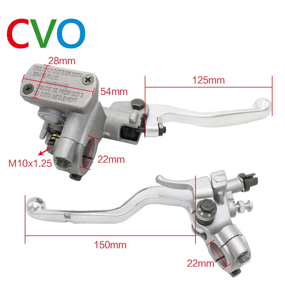 Пара рычагов главного тормозного цилиндра мотоцикла для Honda CR 125R 250R 500R CRF 150 250 450