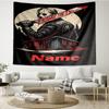 Custom Name Friday the 13th Print Tapestry, Backdrop, Easy Setup, Ideal for Bedroom, Office & Living Room, with Aesthetic Wall Hanging Decor.