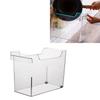 Clear Kitchen Organizer Bin Space Saving Multifunctional U Shaped Clear Containers Bin for Pot Lids